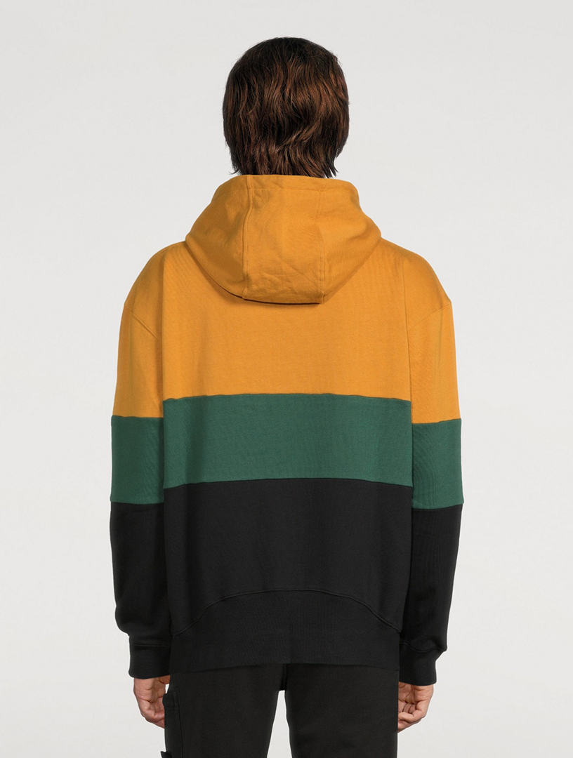Grass Seeds Tricolour Organic Cotton Hoodie