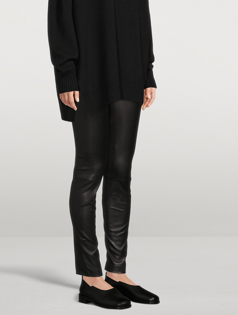 THE ROW Monceau Leather Loafers | Holt Renfrew
