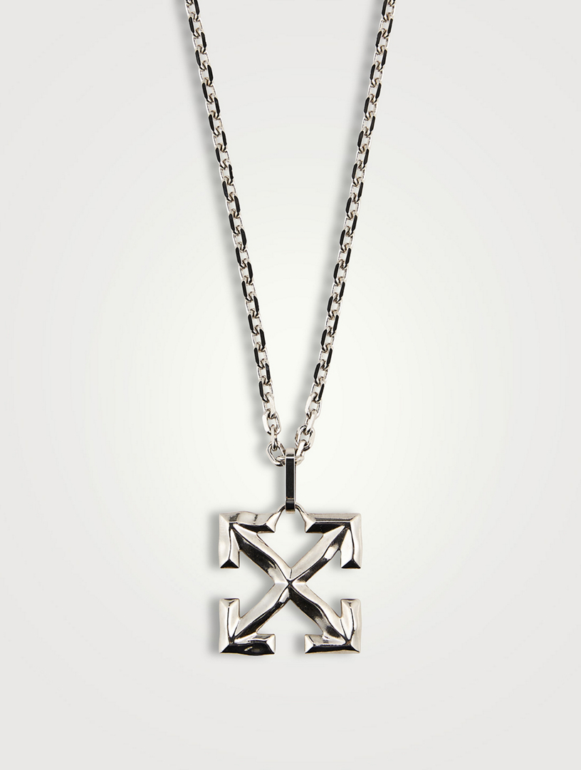 Off white arrows necklace deals