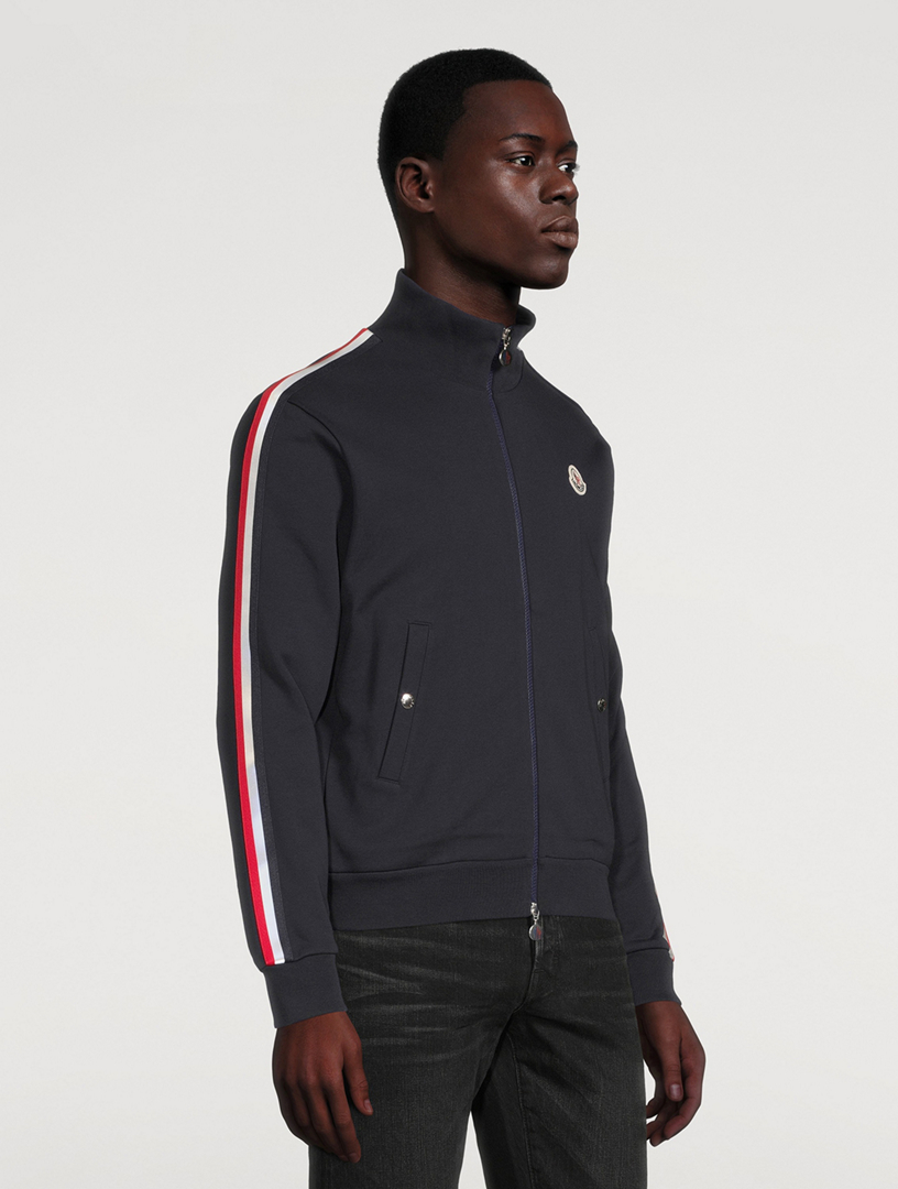 Side-Band Zip Track Jacket