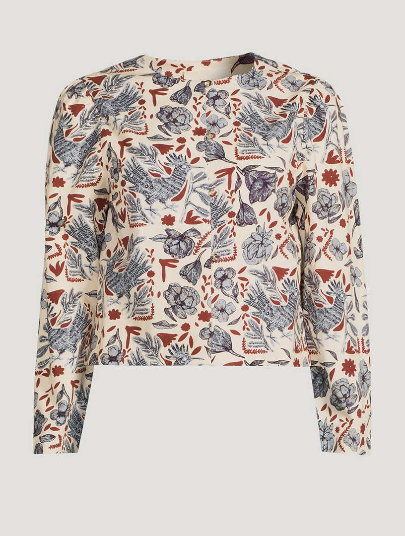 Ali Organic Cotton Jacket Belen Birds