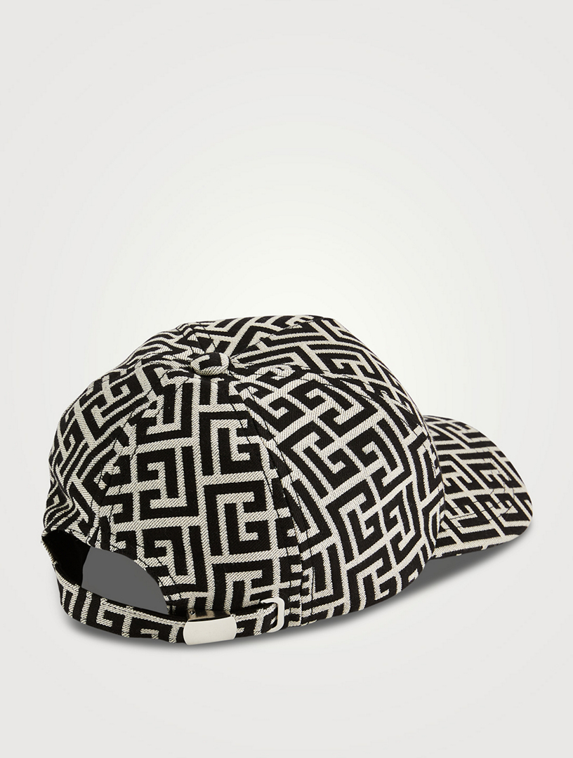 Cotton Monogram Baseball Cap