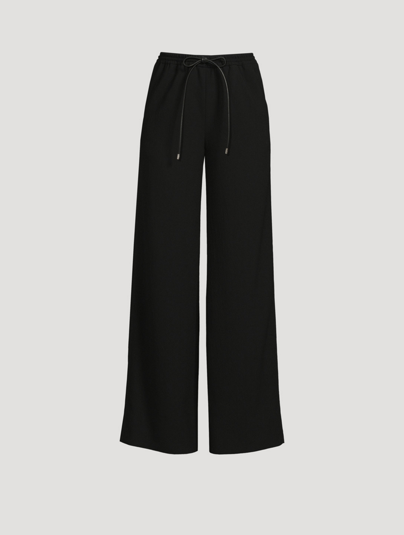 Wool Drawstring Pants