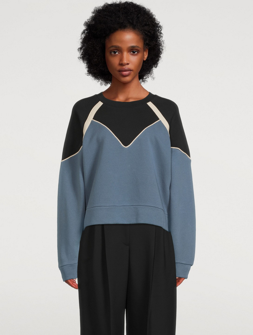 Brick Cotton Sweatshirt