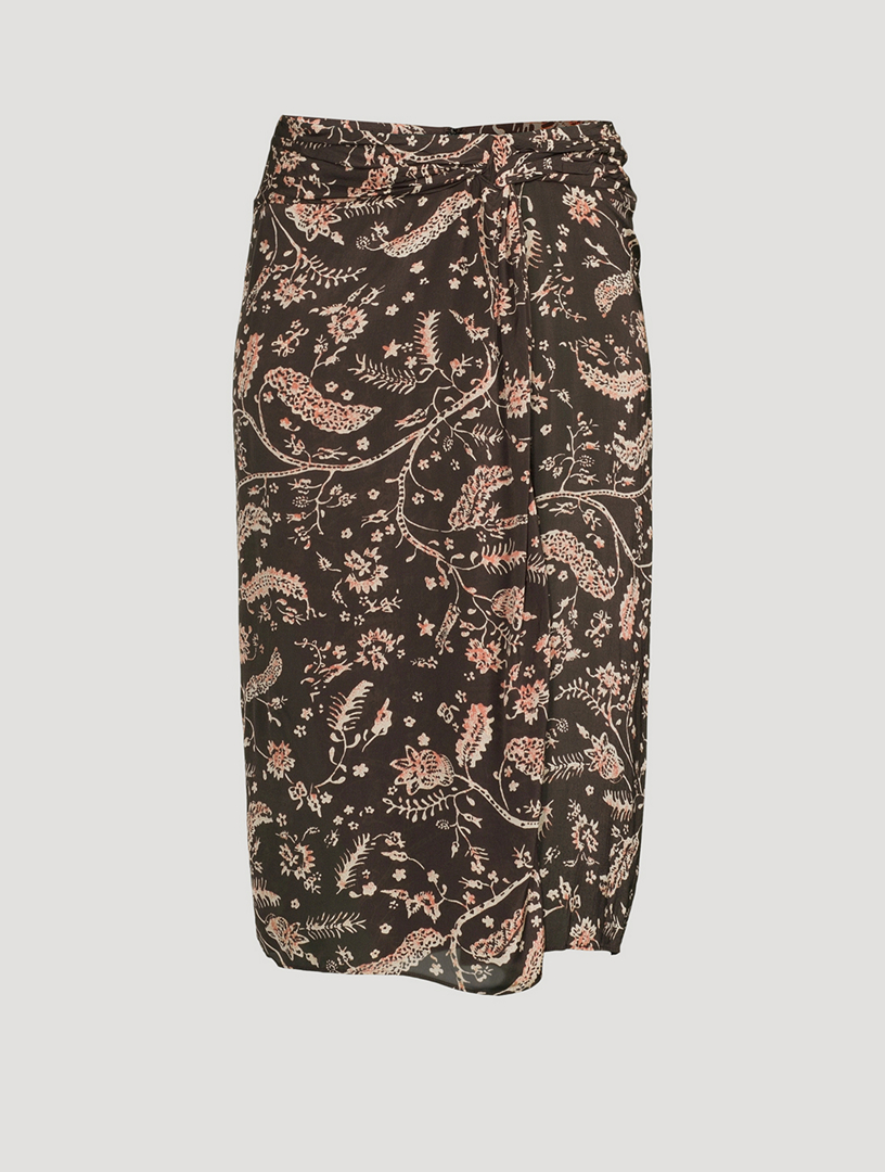 Camille Floral Midi Skirt