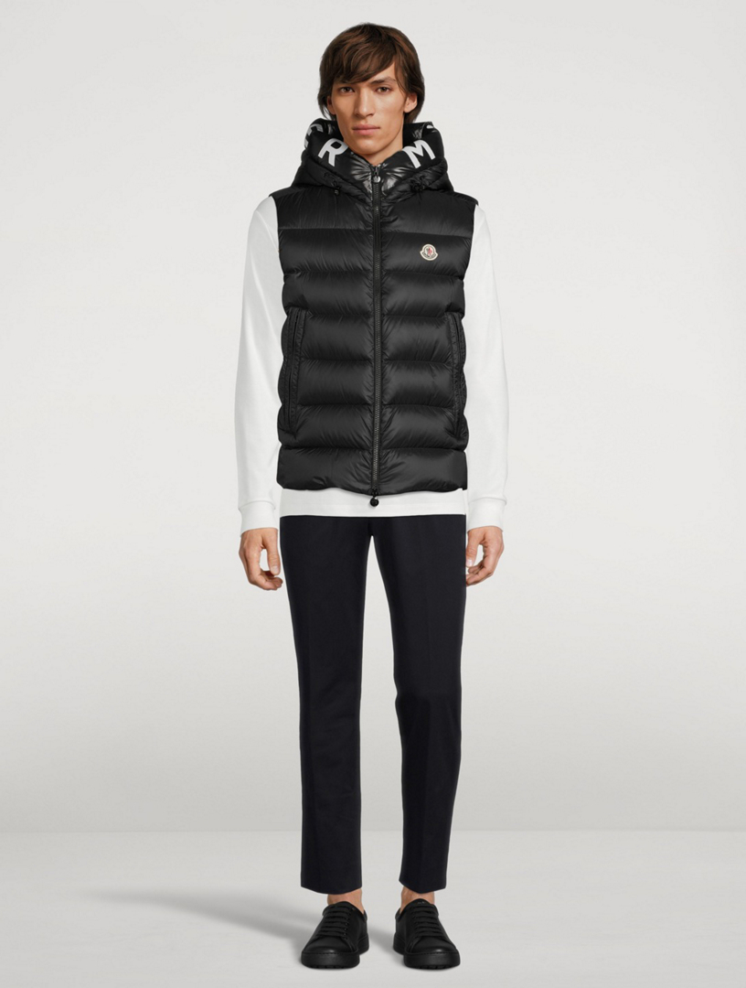 MONCLER Montreuil Quilted Down Vest With Hood | Holt Renfrew