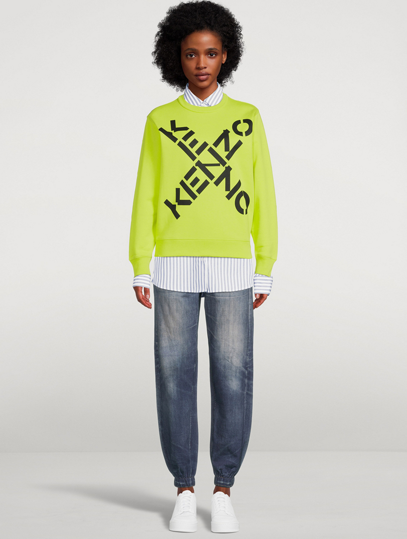 Kenzo neon hot sale sweatshirt