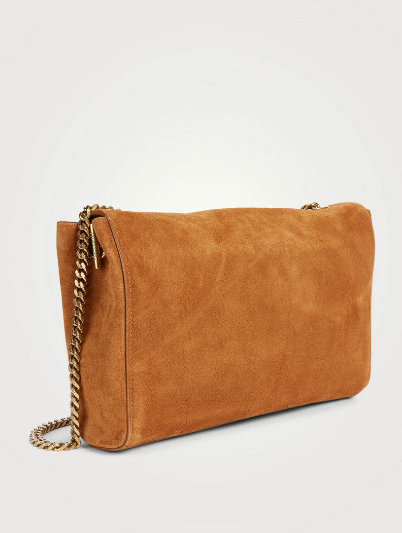 Kate Reversible YSL Monogram Leather And Suede Bag