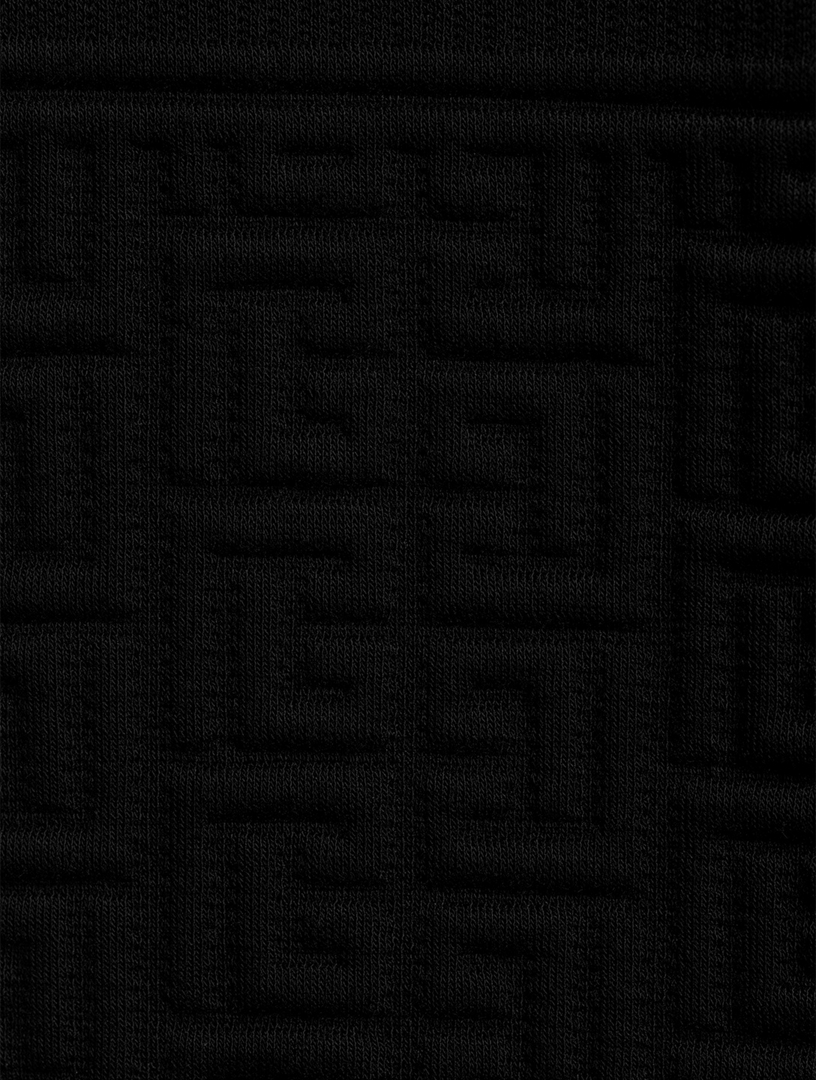 Cotton Monogram Hoodie