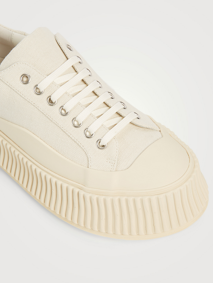 Jil sander sale platform sneakers