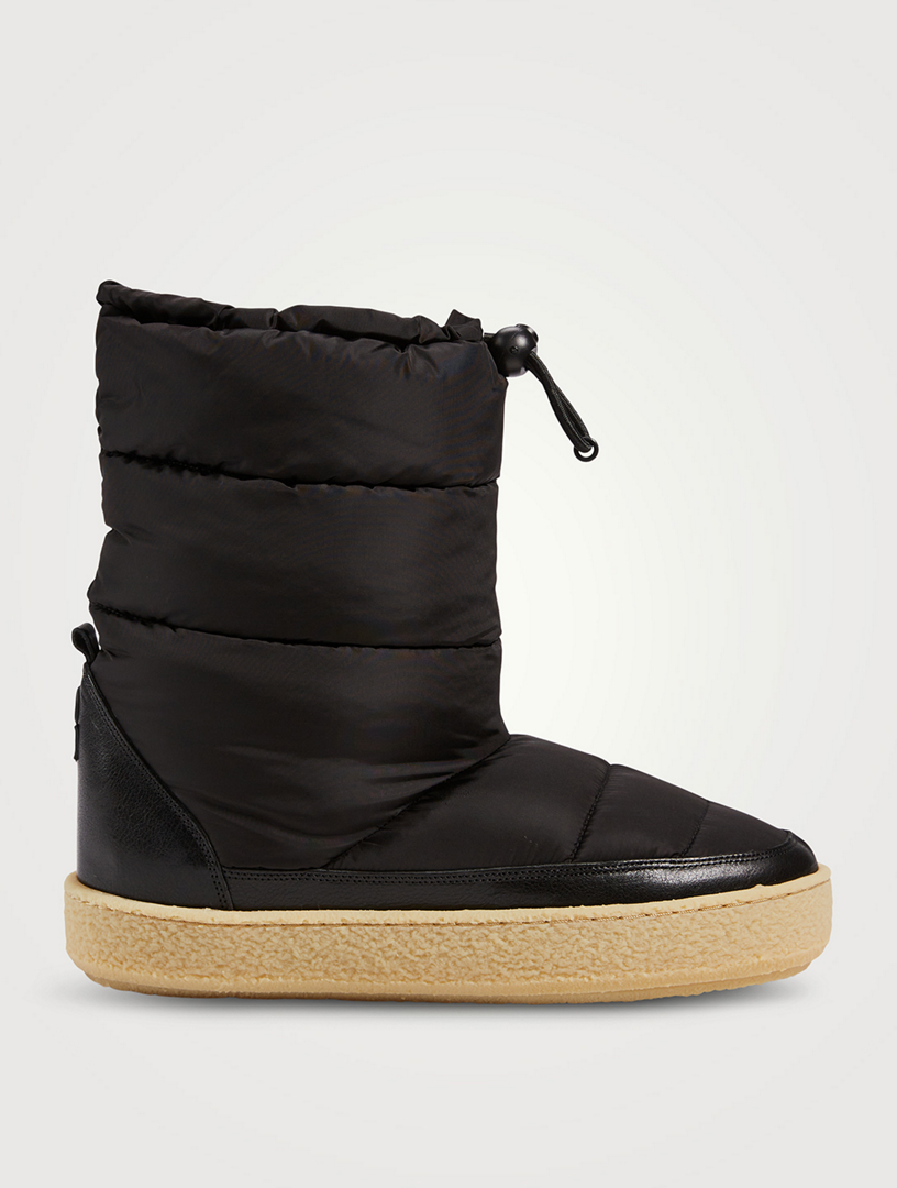 ISABEL MARANT Zerik Quilted Nylon Boots | Holt Renfrew