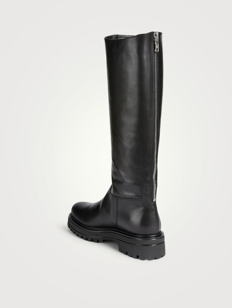 Rayna Leather Knee-High Boots