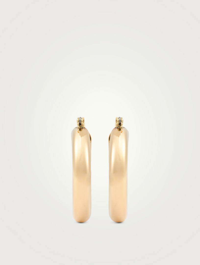 Mini Round Hoop Earrings