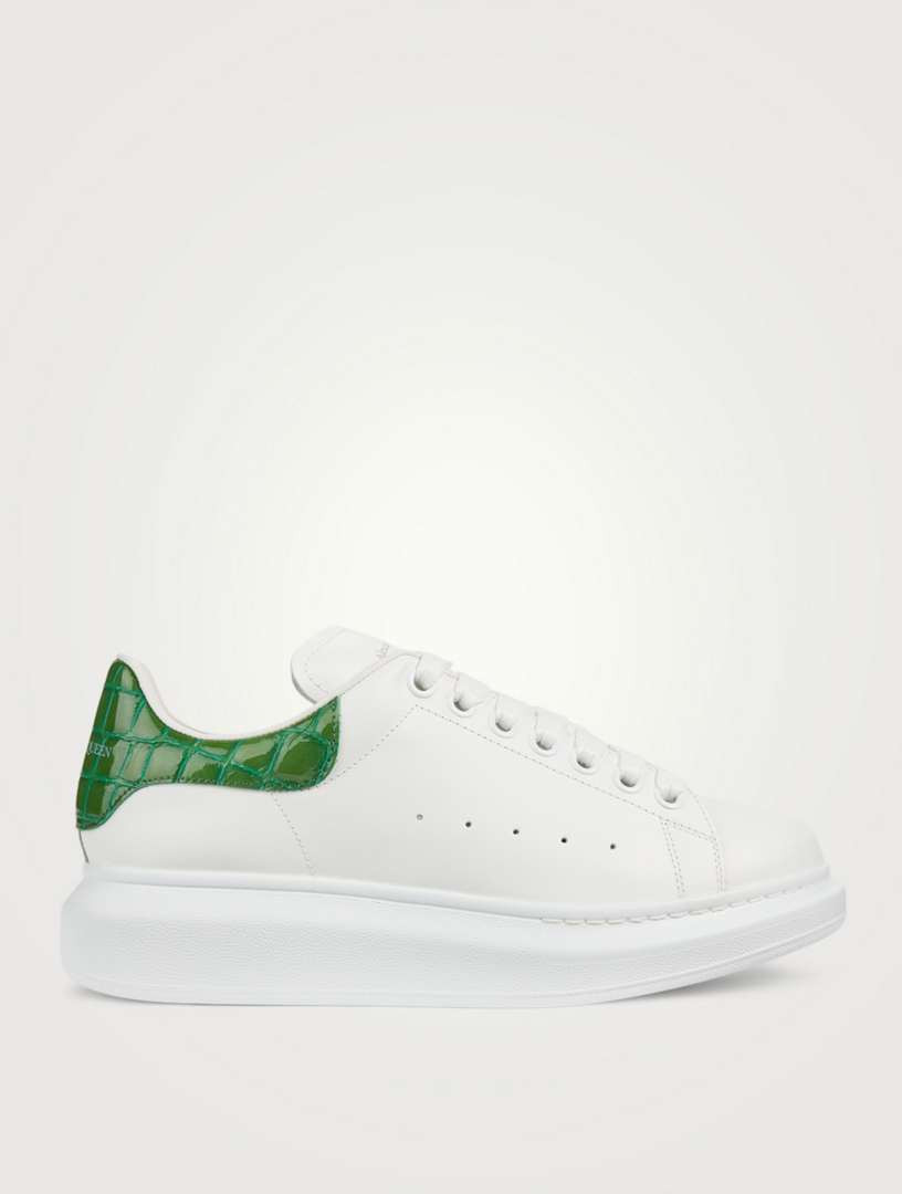 Alexander mcqueen crocodile discount shoes