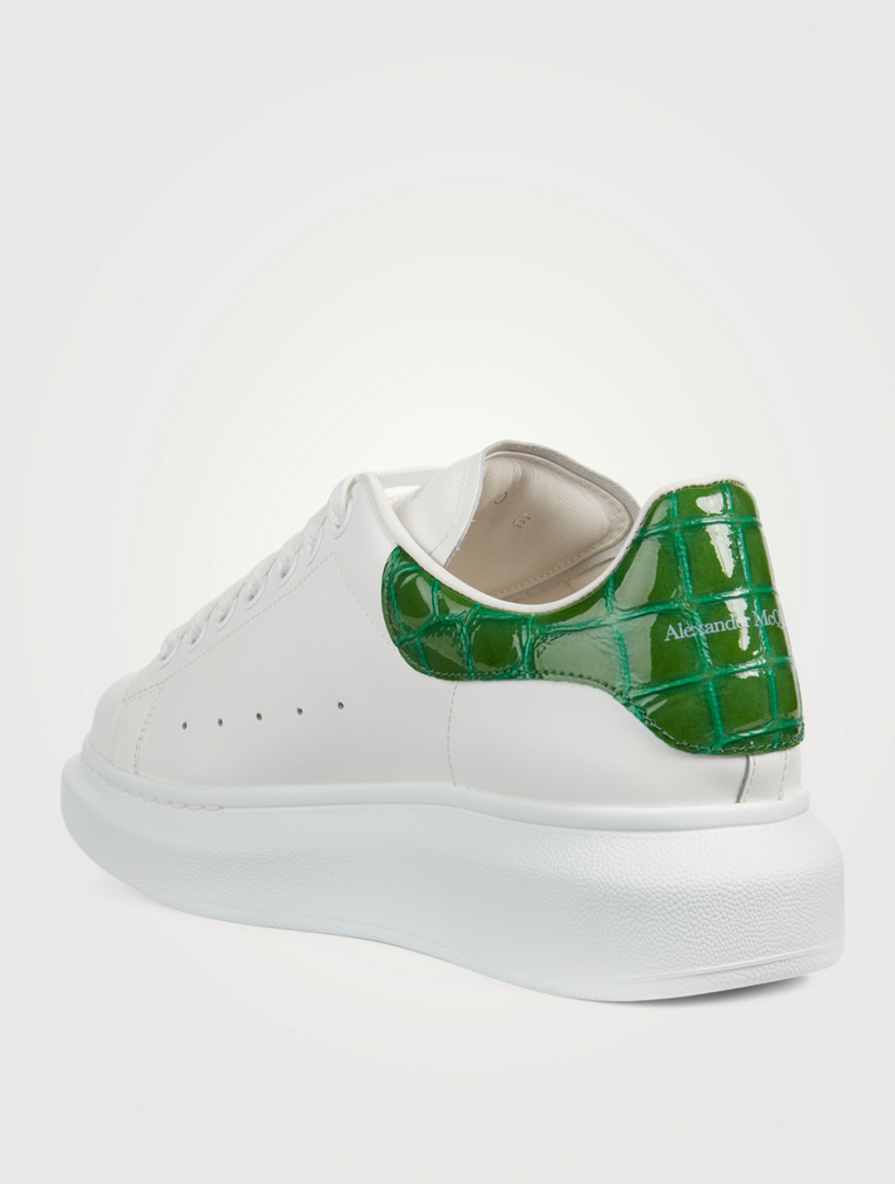 Alexander mcqueen best sale crocodile sneakers