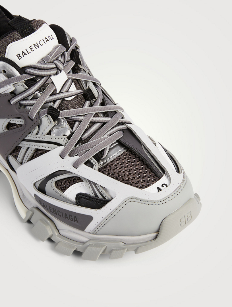 BALENCIAGA LED Lace-Up Track Sneakers | Holt Renfrew