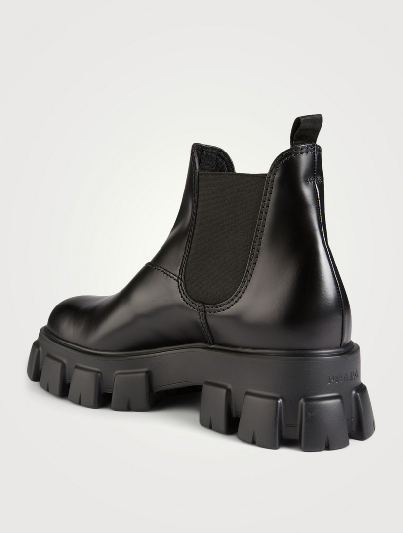 Prada platform sale chelsea boots