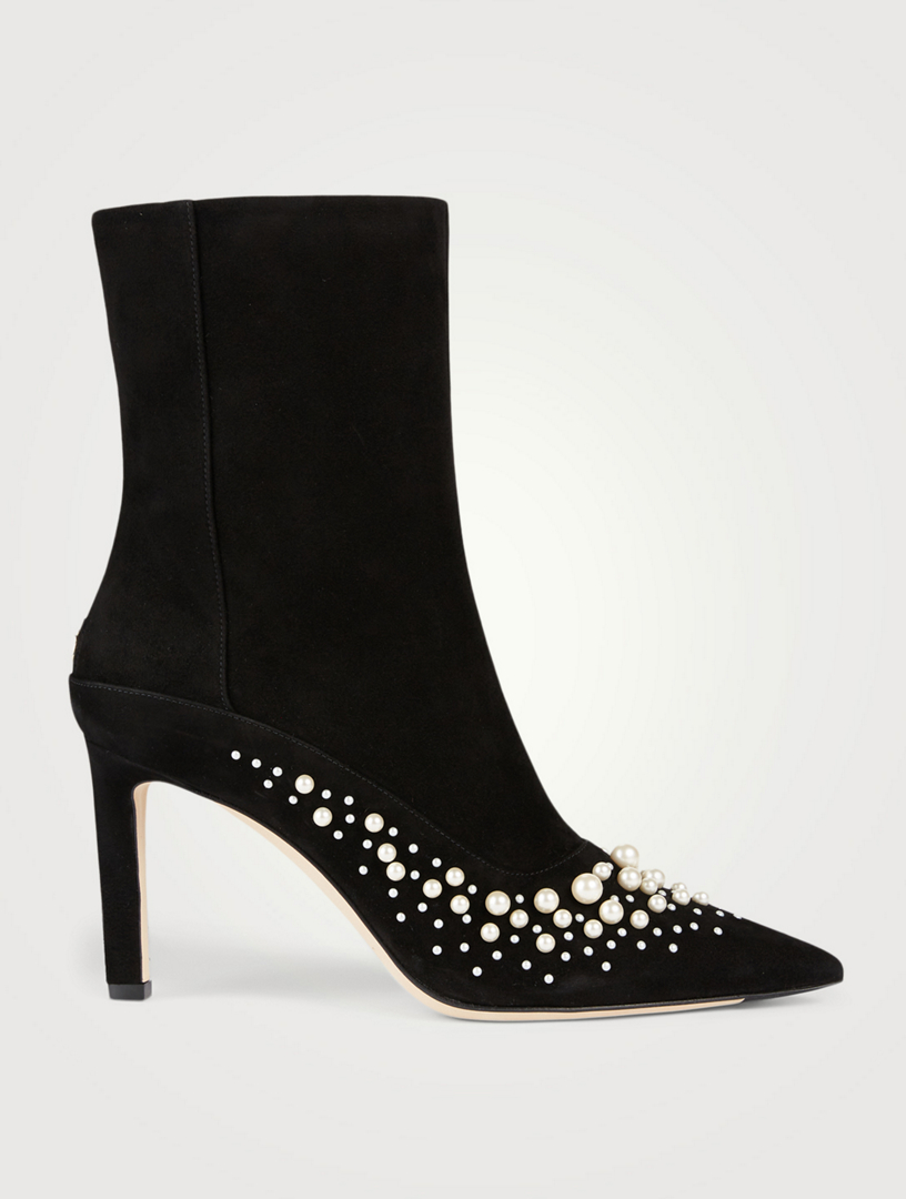 Jimmy choo 2025 pearl boots