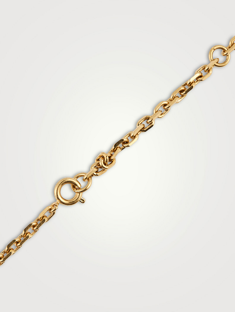 Metal Logo Necklace