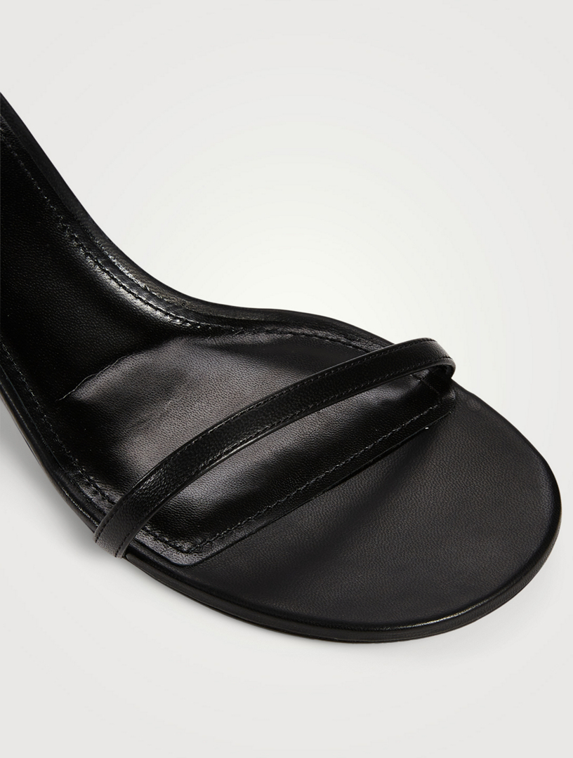 GIVENCHY G Cube Leather Heeled Sandals | Holt Renfrew