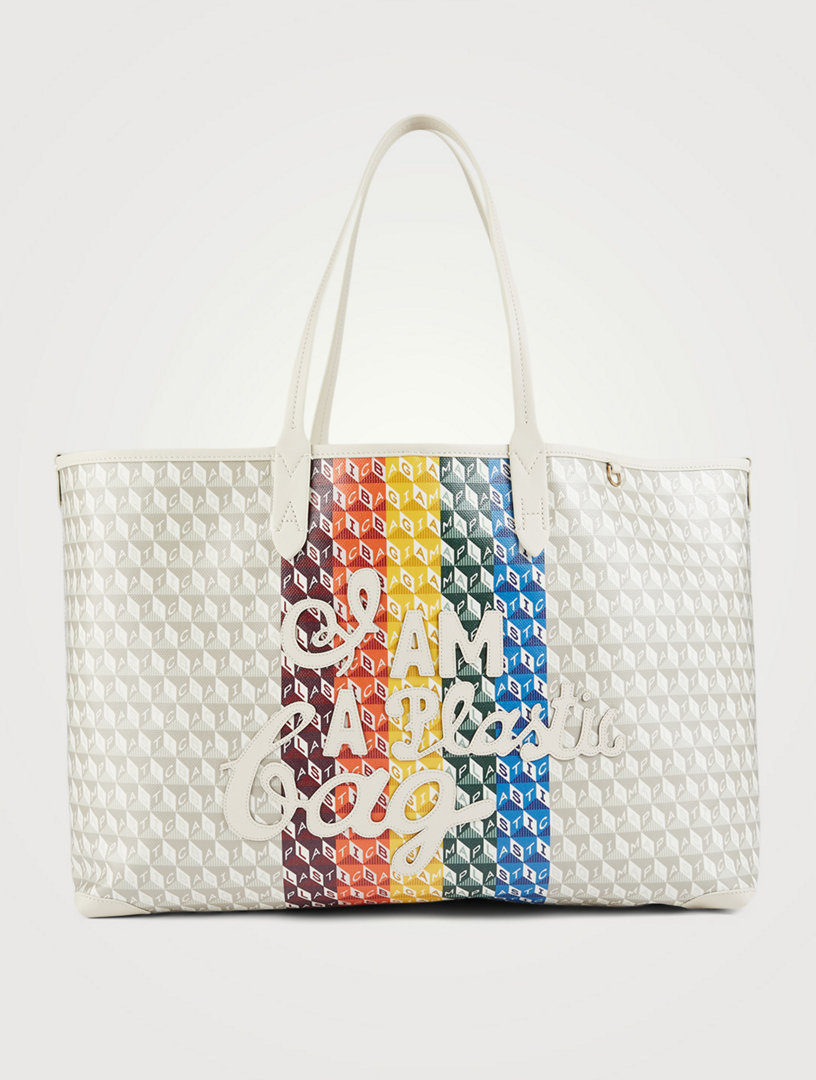 ANYA HINDMARCH I Am A Plastic Bag Motif Recycled Canvas Tote Holt Renfrew