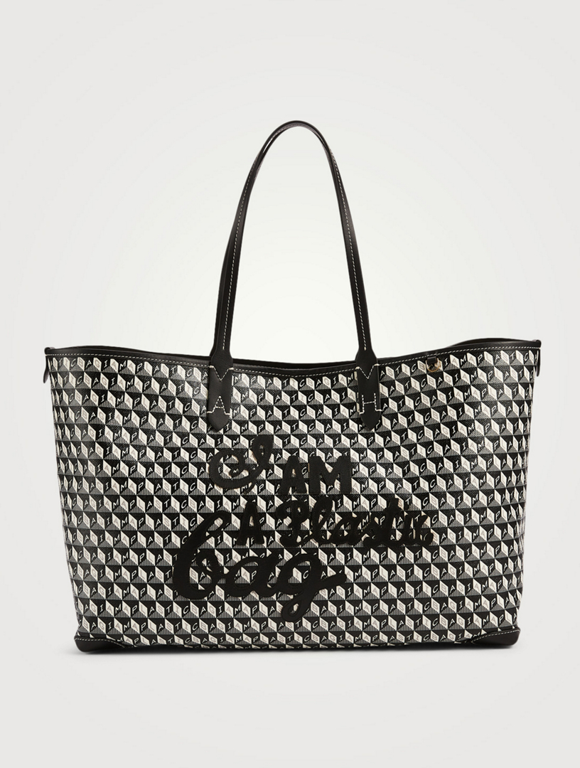 ANYA HINDMARCH Large I Am A Plastic Bag Recycled Canvas Tote Bag Holt Renfrew