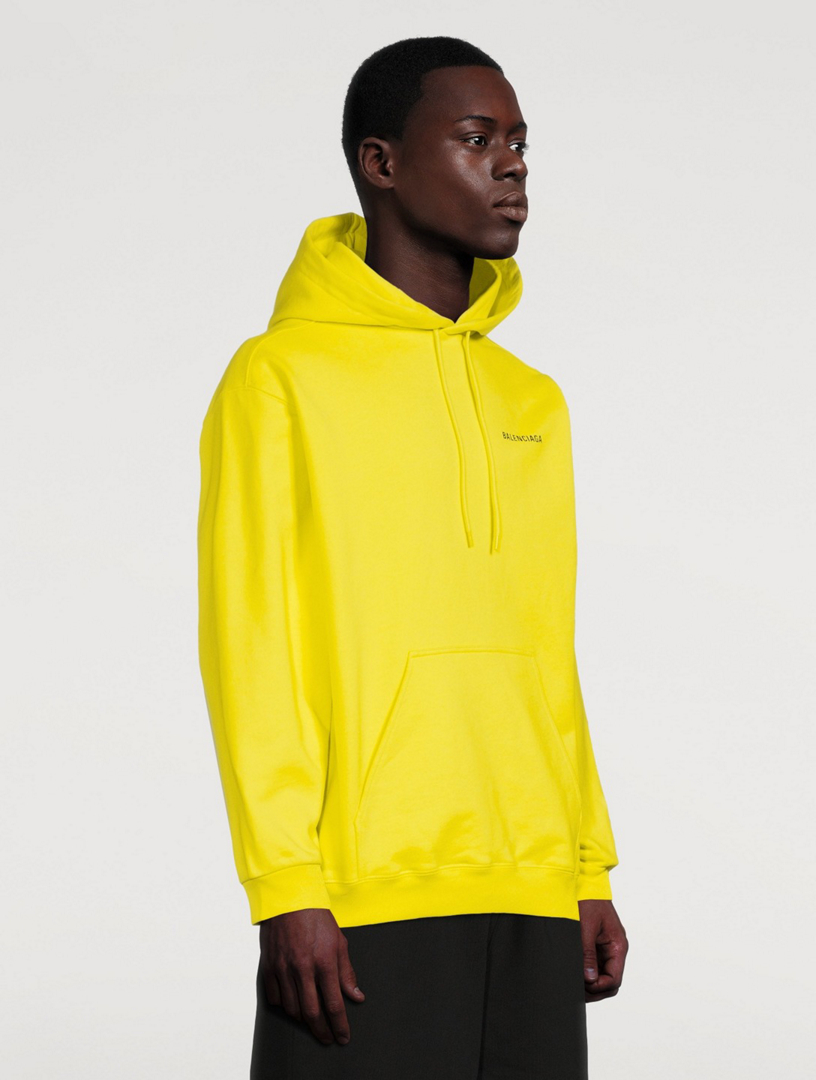 Balenciaga cheap hoodie yellow