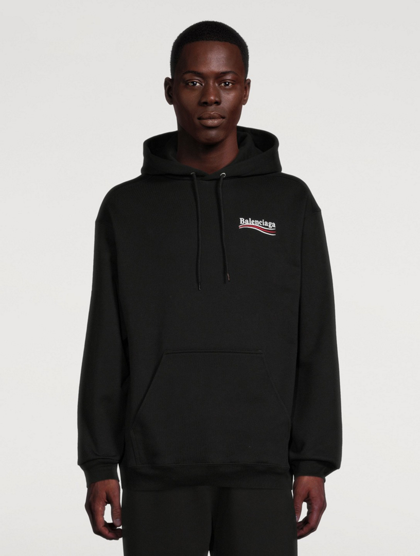 【すぐにお届け☆】BALENCIAGA Political Campaign Hoodie BALENCIAGA Political Campaign Hoodie | Holt Renfrew