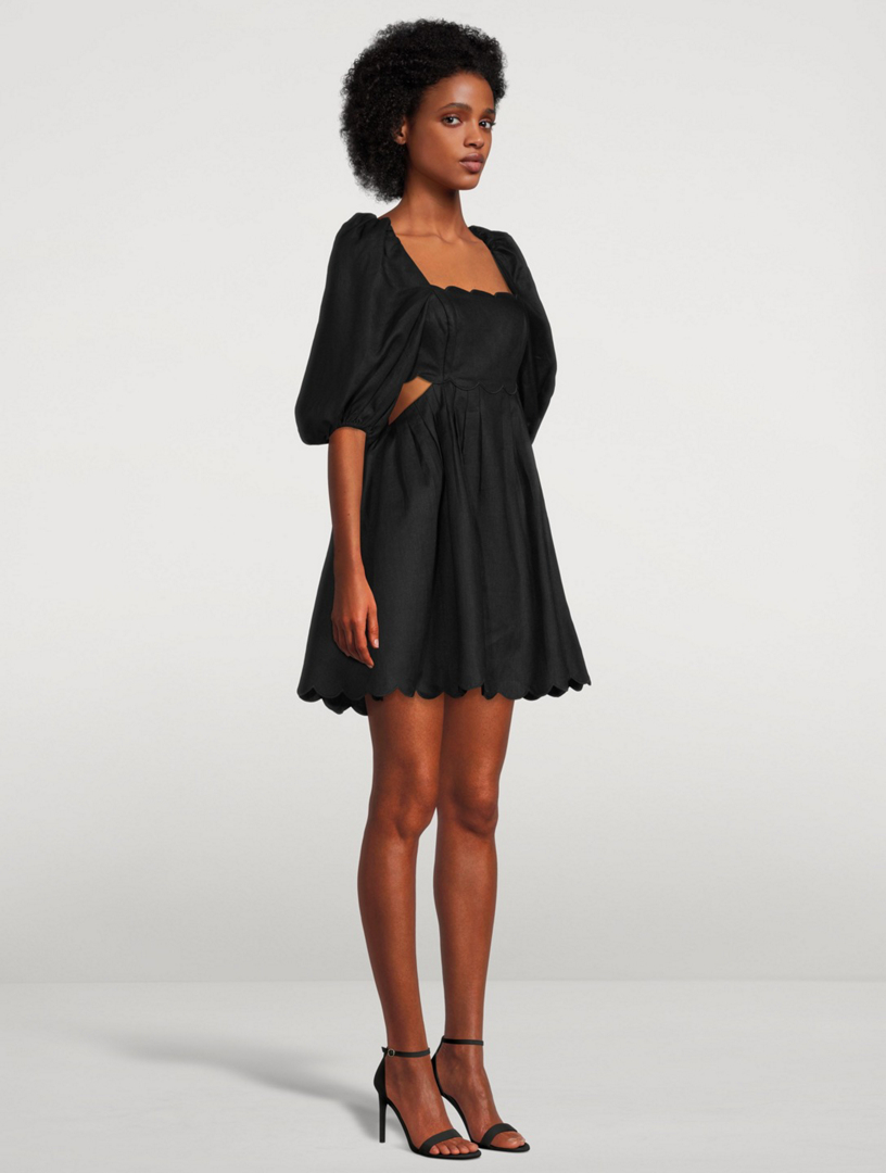 zimmermann mae cut out mini dress Zimmermann Mae Cut Out Mini Dress in Mint Floral