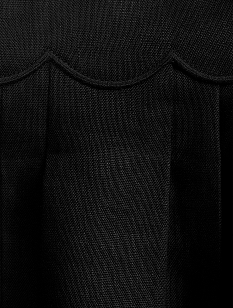 Mae Linen Cut-Out Mini Dress