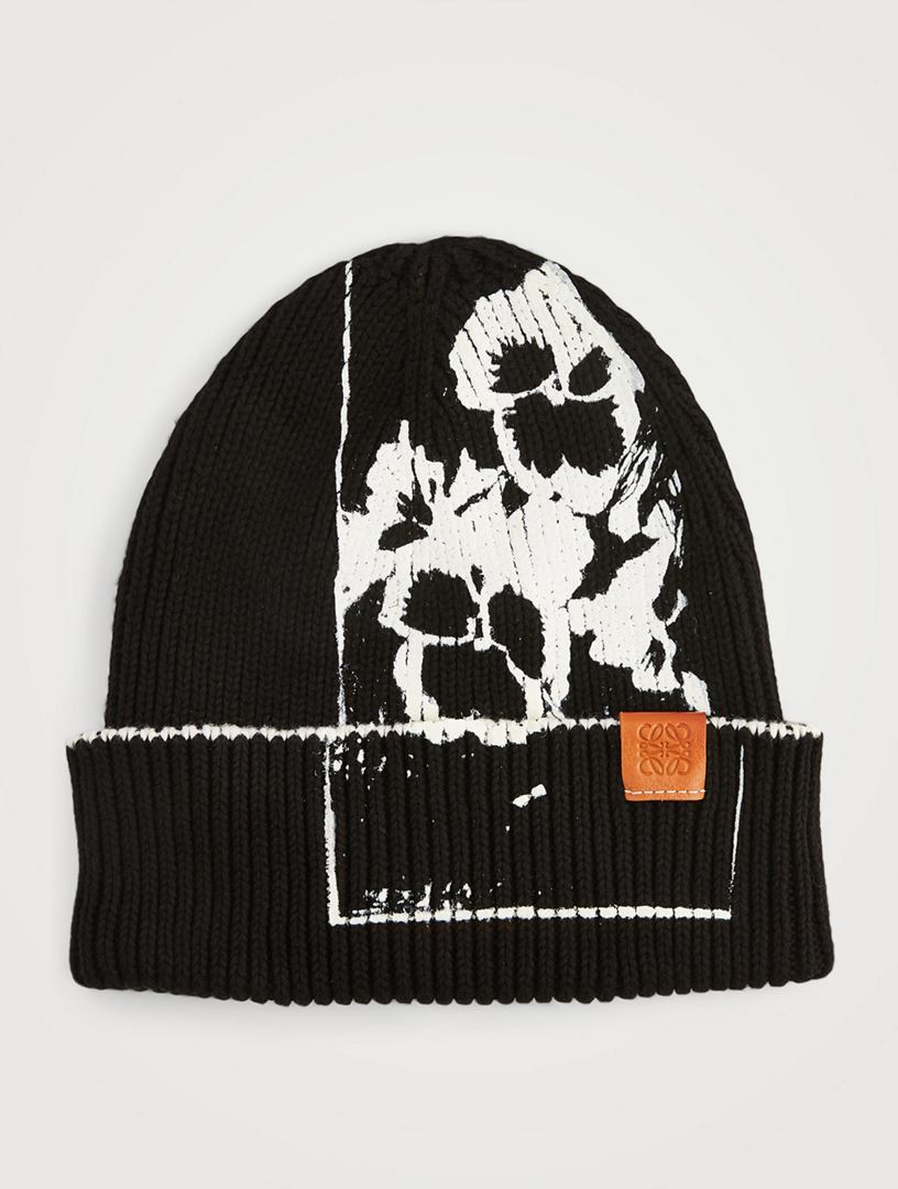 Cotton Pansies Beanie