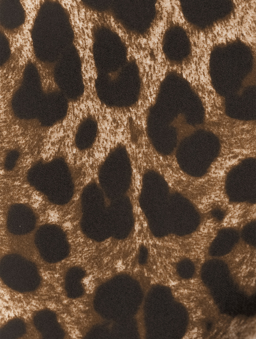 Dolce & Gabbana Leopard-Print Wallpaper - Brown