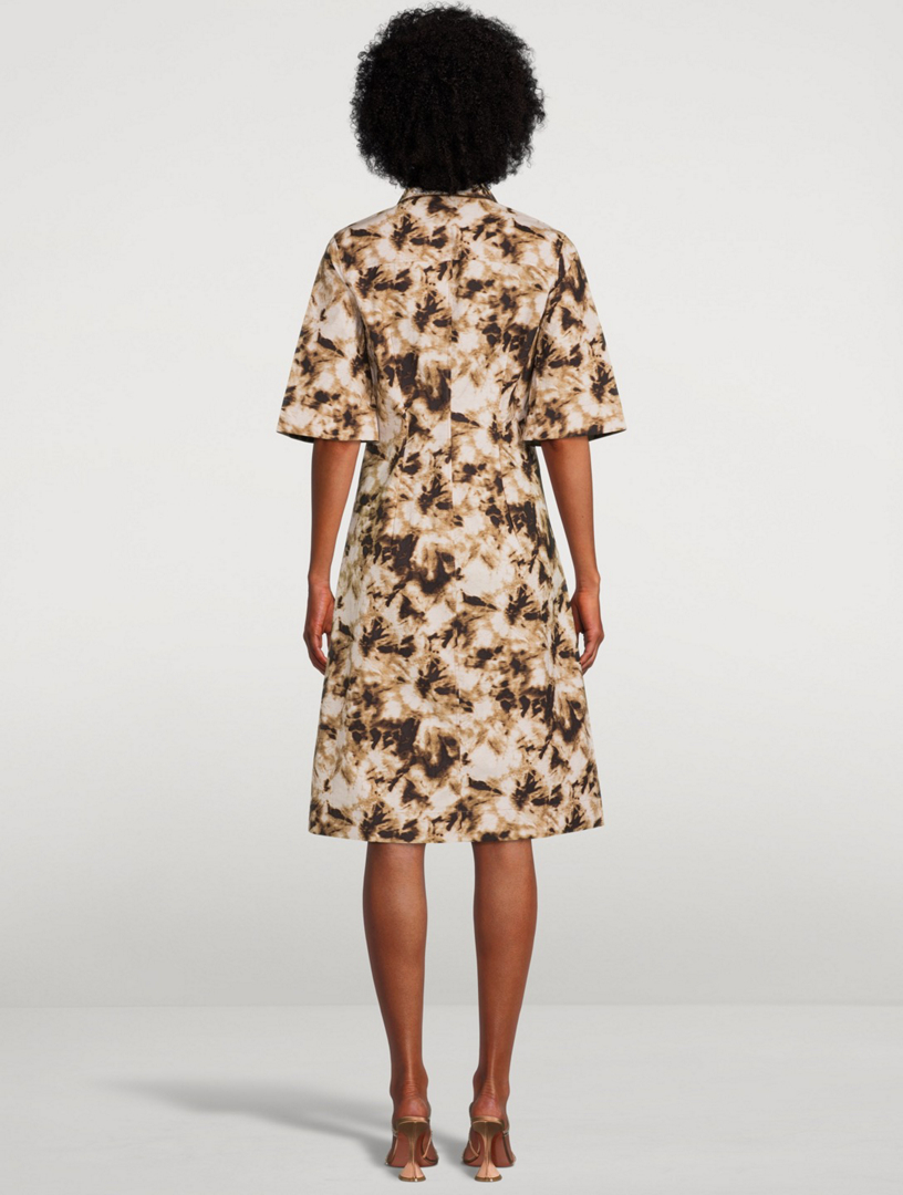 Demi Short-Sleeve Printed Dress