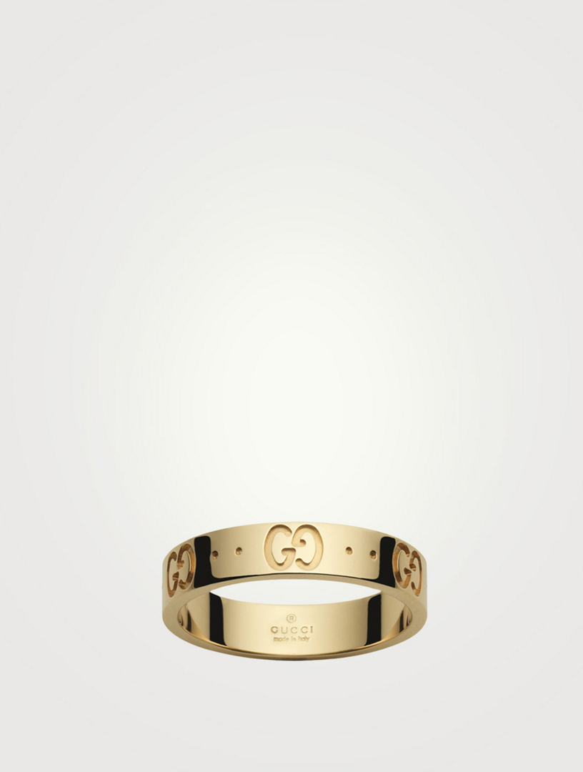 Icon 18K Gold Ring