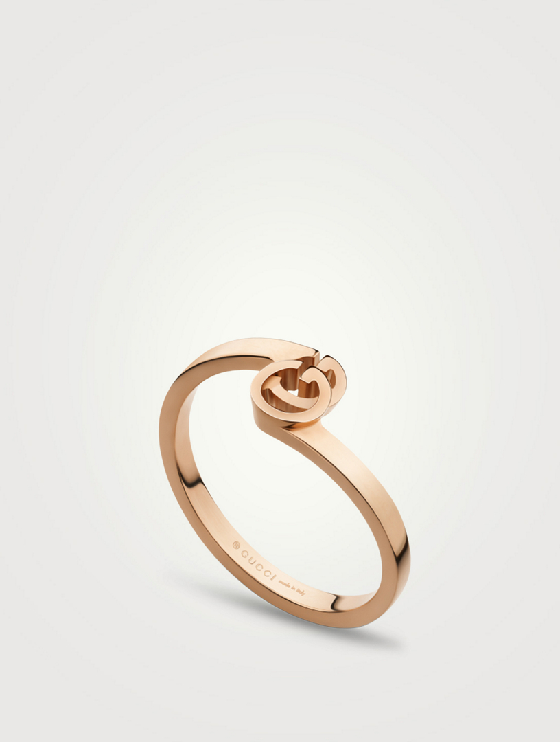 GG 18K Rose Gold Stacking Ring