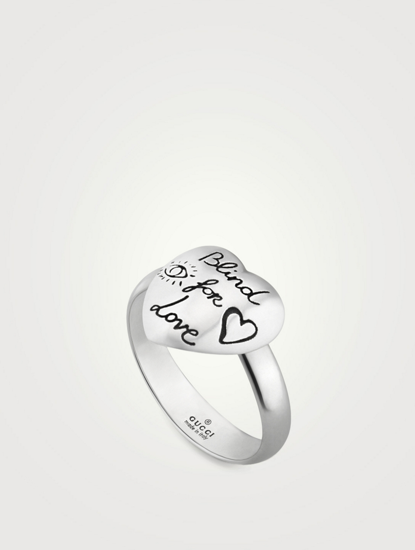 Bague gucci blind for love hot sale