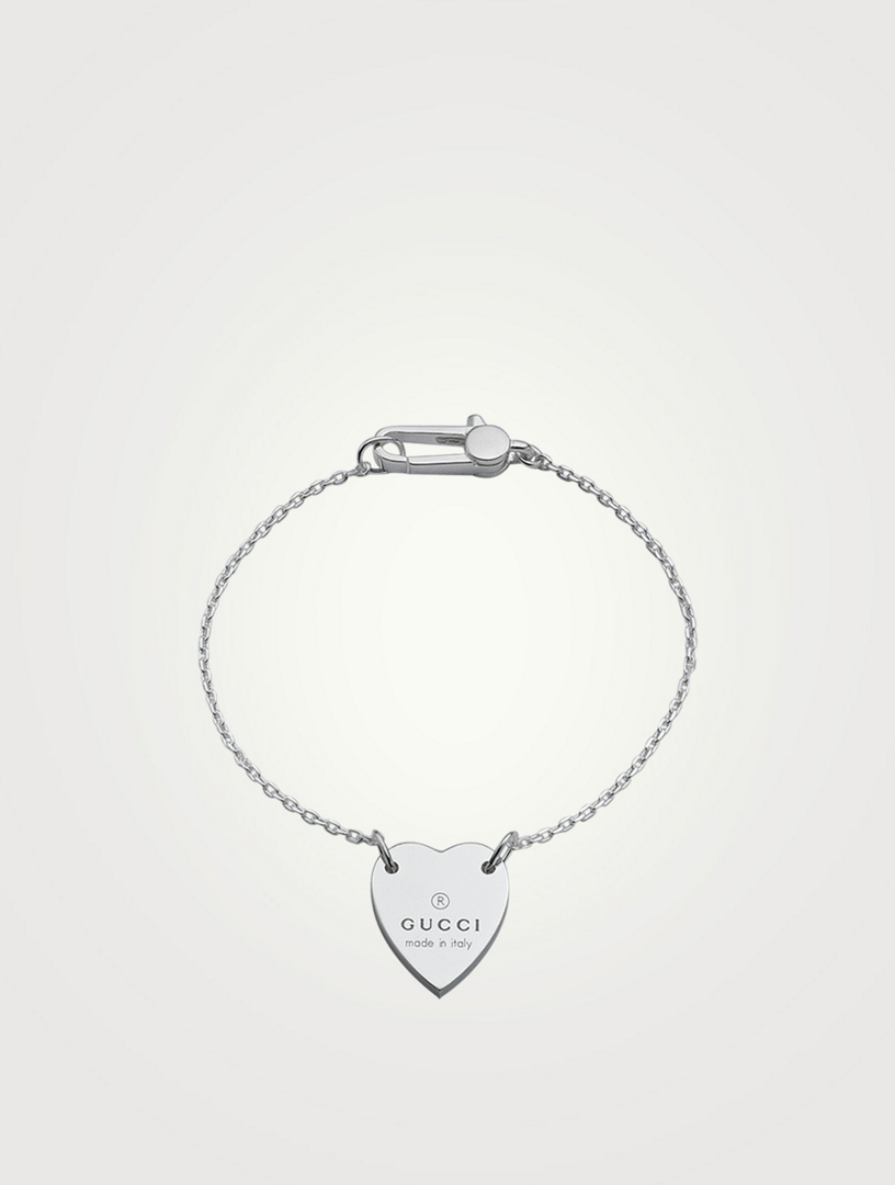 Sterling Silver Heart Bracelet