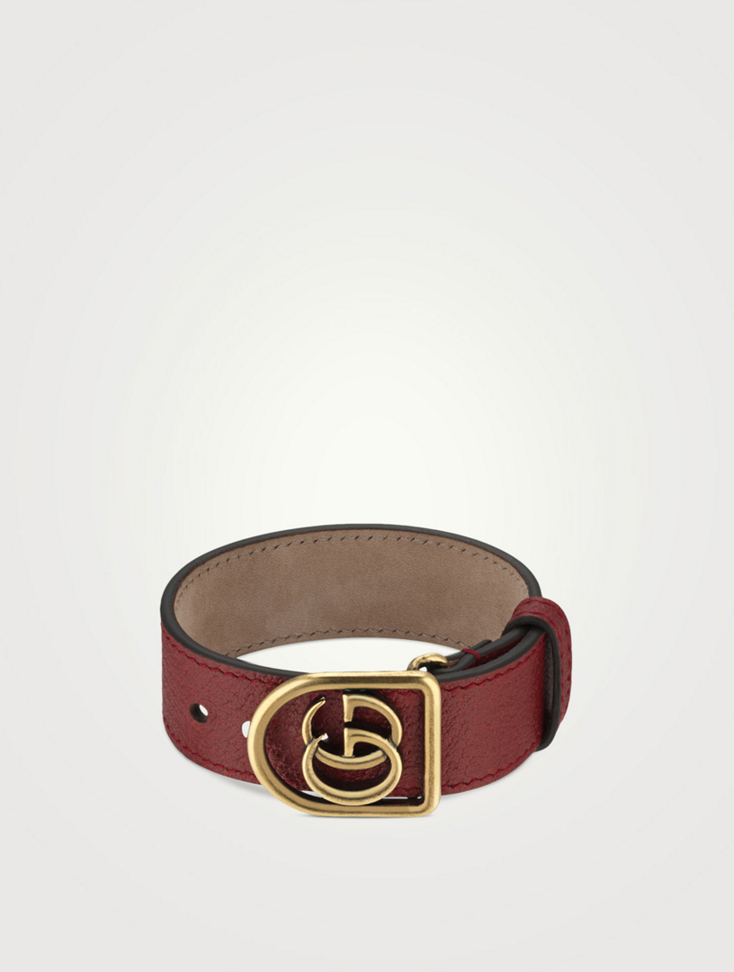 Gucci leather cuff hot sale