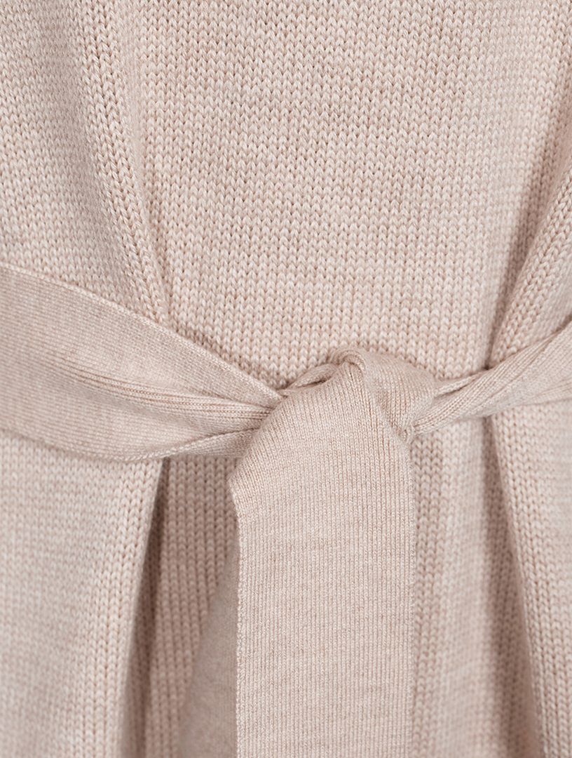 Joey Merino Wool Belted Midi Dress
