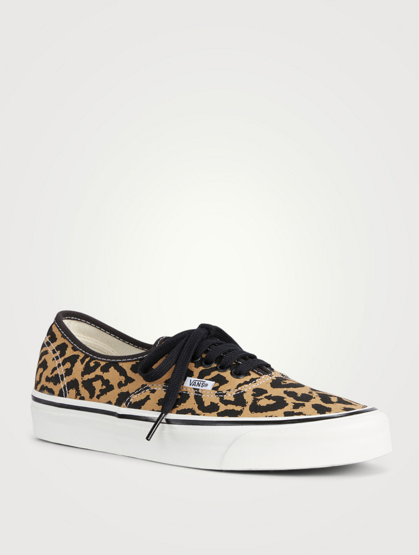 Anaheim Factory Authentic 44 DX Canvas Sneakers Leopard Print