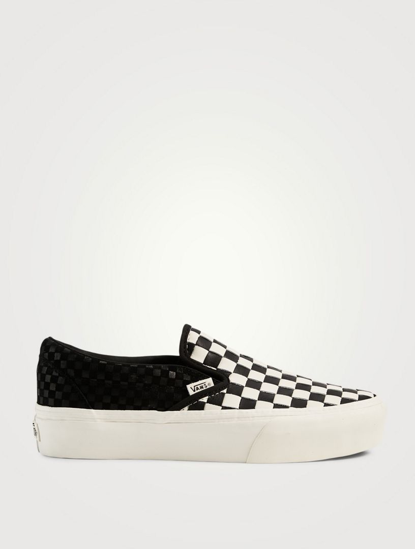 Vans best sale plateforme carreaux