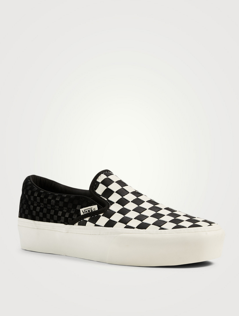 Vans plateforme 2025 a carreaux