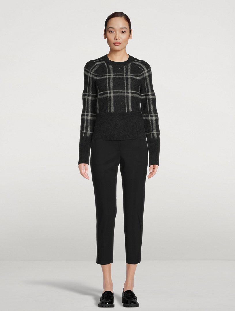 Knit Lace Jacquard Sweater