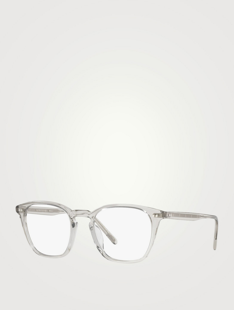 Frère NY Square Optical Glasses With Blue Block Lenses