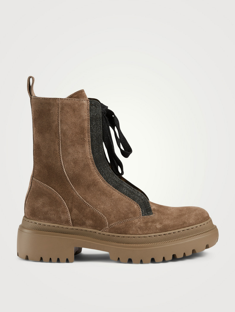 Nubuck combat boots store