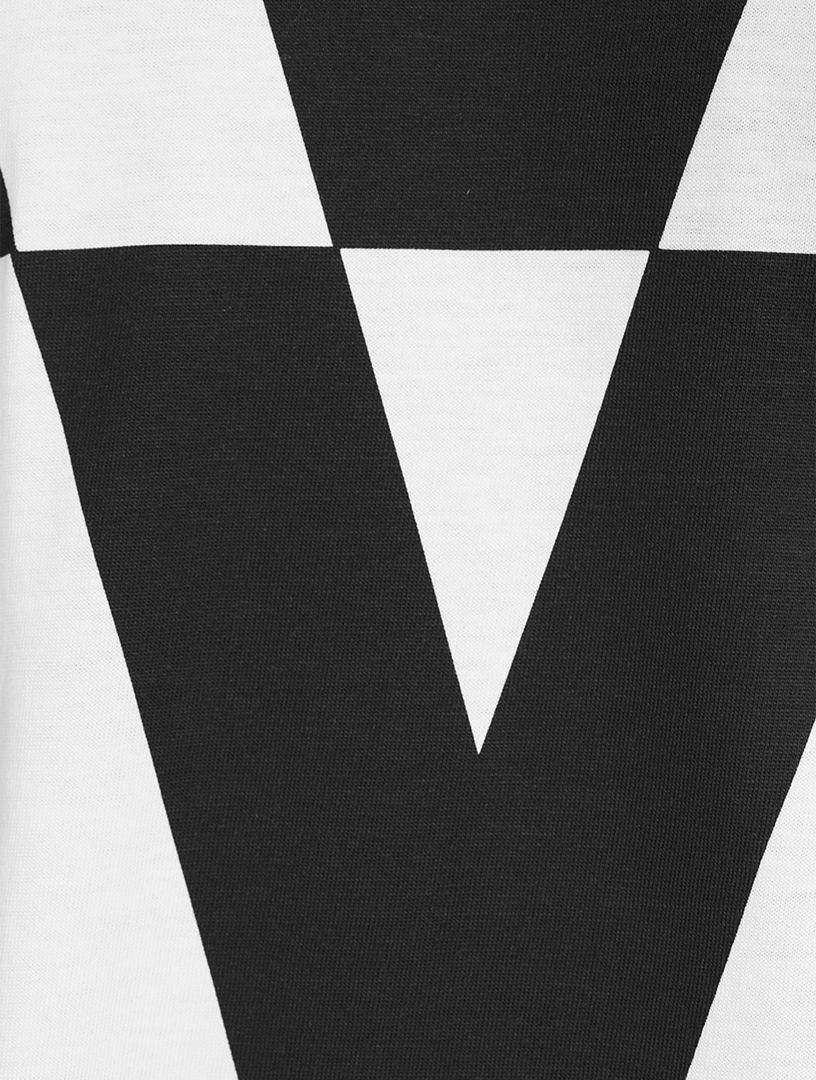 Cotton T-Shirt VLTN Print