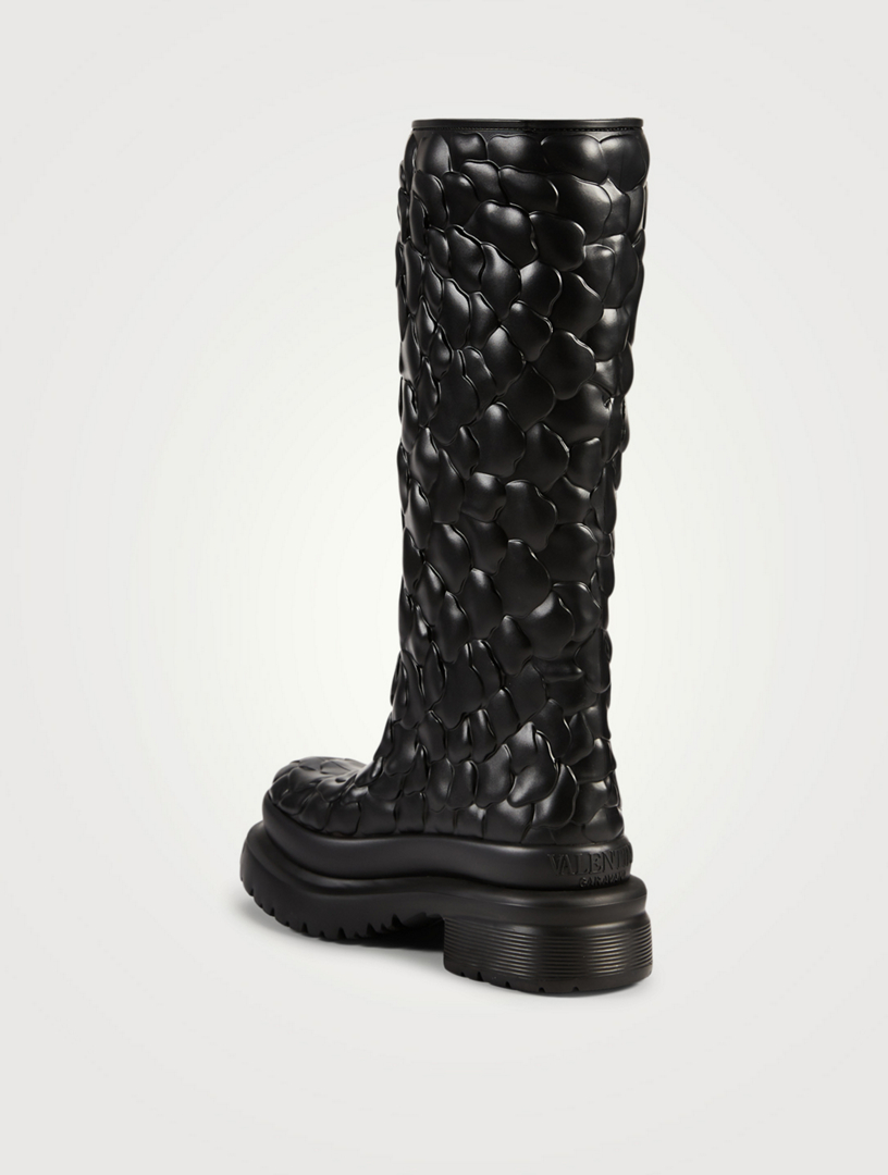 Atelier Shoes 03 Rose Edition Rubber Knee-High Boots