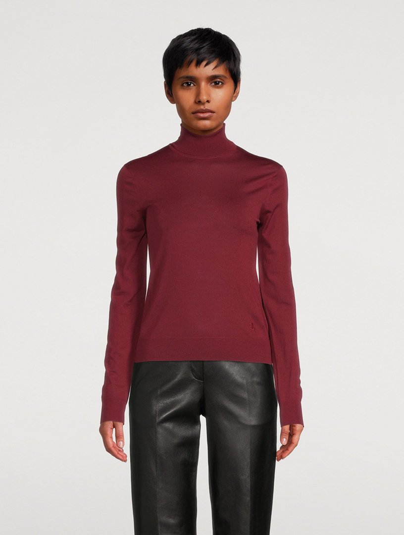 Superfine Wool Turtleneck Sweater
