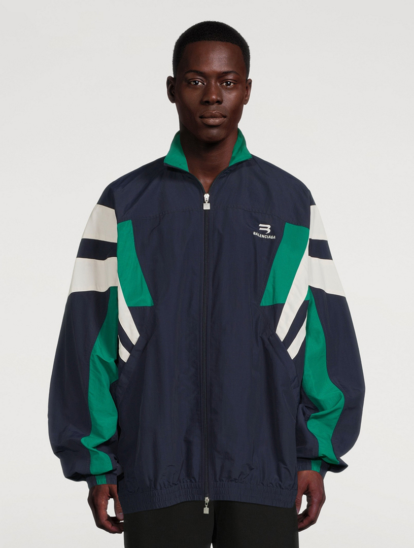 Sporty B Nylon Tracksuit Jacket