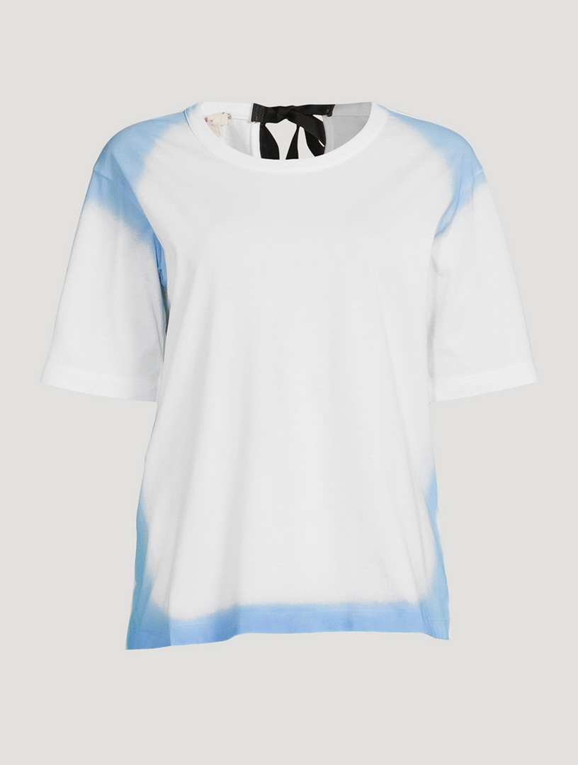 T-Shirt With Ribbon Tie